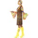 Hippie Kleid Groovy Lady Kostüm 70er Jahre