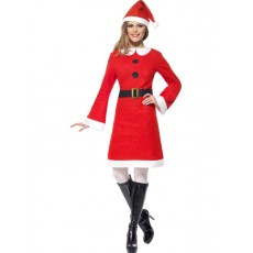 Miss Santa Kostüm Weihnachten Economy
