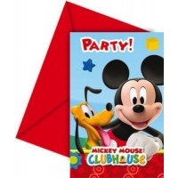 Mickey Mouse Einladungskarten