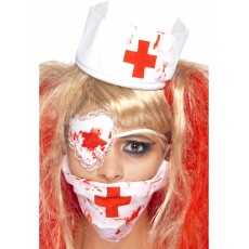 Halloween Blutige Krankenschwester Set Kostümzubehör