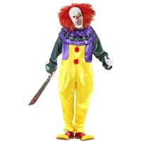 Halloween Kostüm Classic Horror Clown Zombie Gr. XL