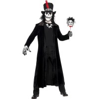 Halloween Kostüm Voodoo Man Horror Zombie Skelett Art. 30403