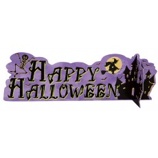 Halloween Partydeko 3D Centerpiece Tischdeko Hexe Art. 46542