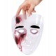 Halloween Maske mit blutigen Wunden Maske Blut Horror Zombie
