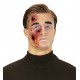 Halloween Maske mit blutigen Wunden Maske Blut Horror Zombie