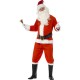 Weihnachtsmann Santa Kostüm Deluxe Komplett Art. 35585 Weihnachten