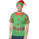 Weihnachten Weihnachtsmann Elf Elfen Set mit Hut Art. 39837
