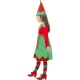 Kostüm Elf Kinder Weihnachten Weihnachtsmann Santa Helfer Art. 39104