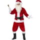 Weihnachtsmann Santa Kostüm Deluxe Komplett Art. 25963 Weihnachten