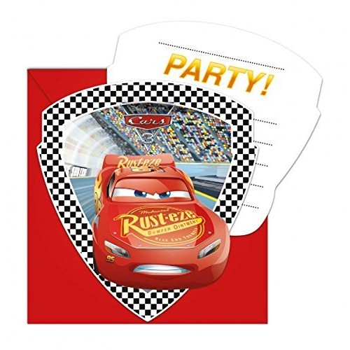 Einladungskarten Cars Kindergeburtstag Partydeko Geburtstag Disney