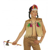 Indianerin Squaw Set Kostüm Art.4286 Fasching Kinder