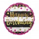 Folienballon Happy Birthday Bunt Art.37159 Partydeko Ballon Geburtstag