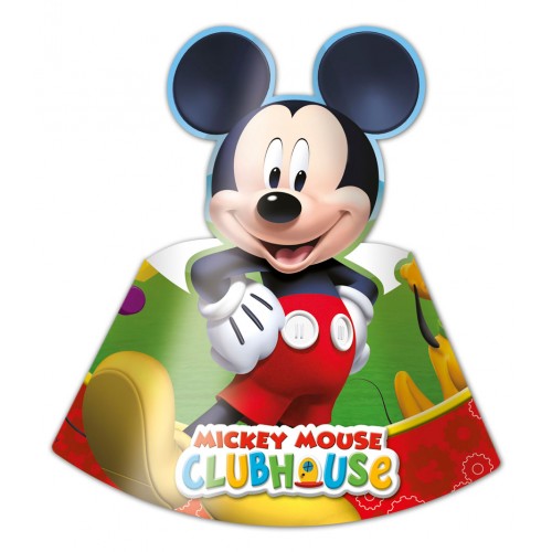 Mickey Mouse Partyhüte 6 Stück