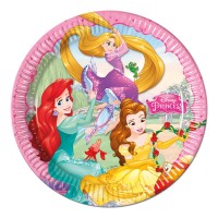 8 Pappteller Disney Princess Belle Ariel Cinderella Rapunzel Partydeko Kindergeburtstag Geburtstag Party Teller Disney Princess