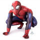 Spiderman Airwalker Partydeko Kindergeburtstag Marvel Ballon