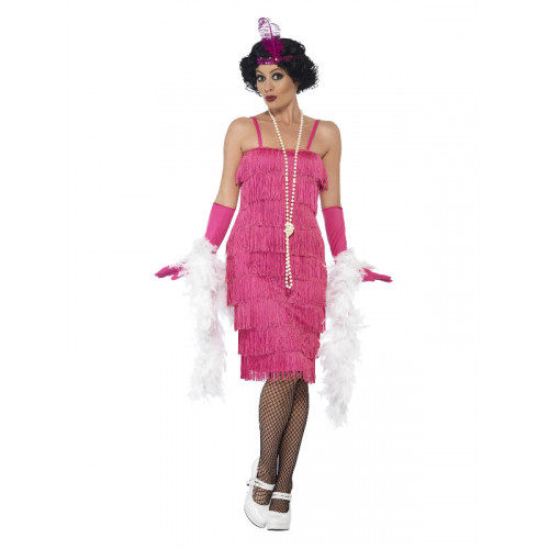 Charleston Kleid Flapper Kostüm 20er Jahre Fasching Mottoparty