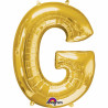 Folienballon XXL Buchstabe G Gold Partydeko Geburtstag Ballon