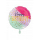 Folienballon Happy Birthday Art. 39949 Ballon Geburtstag Pink