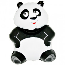 Folienballon Panda Bär Partydeko Ballon Tiere Kindergeburtstag