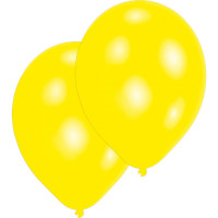 Luftballons Gelb Partydeko Geburtstag Gelb 10 Stück