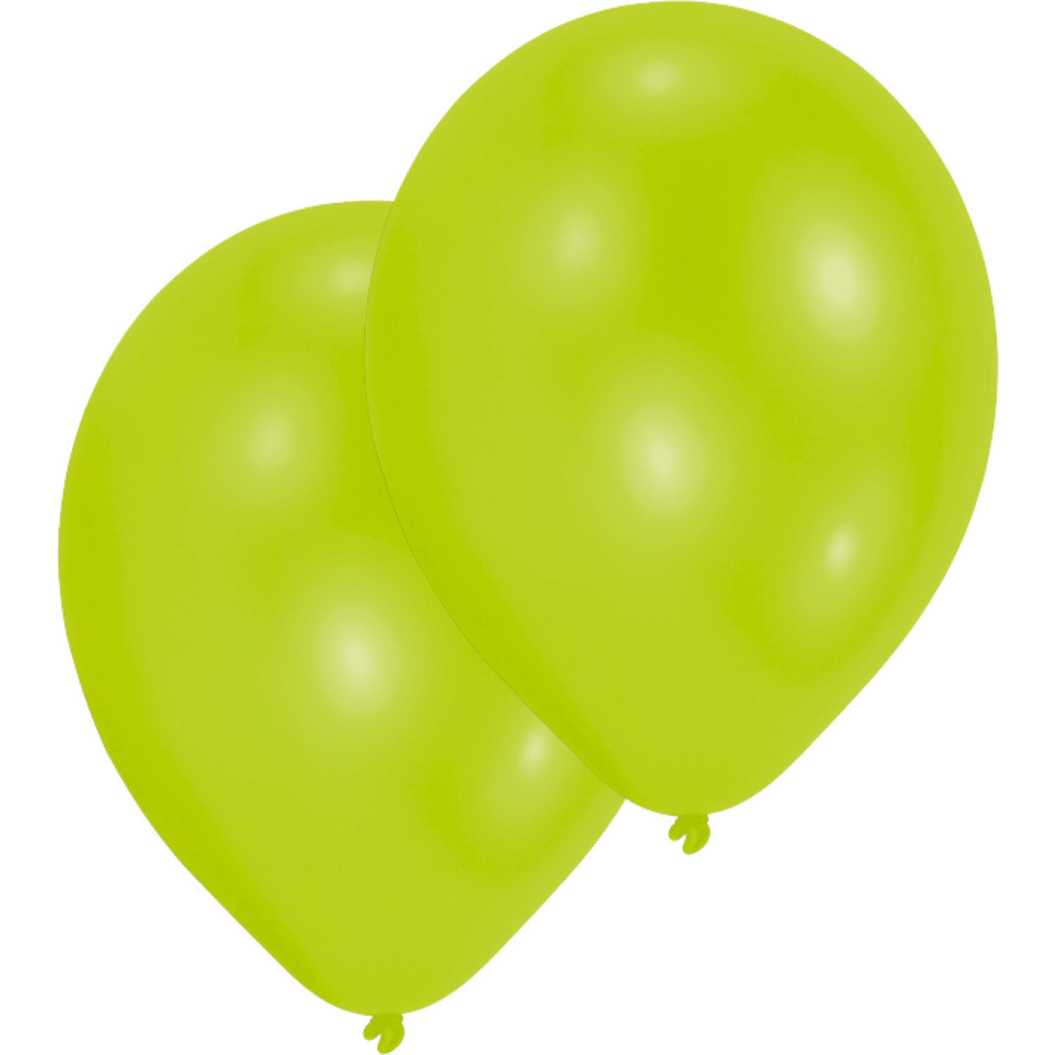 Luftballons Lime Grun Partydeko Geburtstag Green 10 Stuck