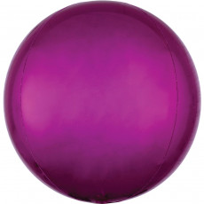 Folienballon Orbz Rund Pink Art.28206 Partydeko Kugelballon