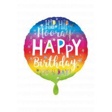 Folienballon Happy Birthday Art. 39624 Partydeko Geburtstag Ballon