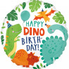 Folienballon Happy Birthday Dino Partydeko Ballon Geburtstag