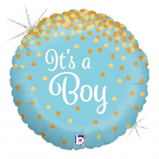 Folienballon Its a Boy Ballon Partydeko Babyparty Geburt