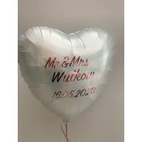Folienballon Hochzeit Partydeko Personalisiert Deko Ballon