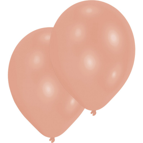Luftballons Rosegold Partydeko Geburtstag 10 Stück