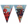 2,3m Flaggenbanner Spiderman Kindergeburtstag Partydeko Geburtstag Marvel