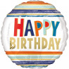 Folienballon Happy Birthday Art. 41280 Partydeko Geburtstag Ballon