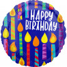 Folienballon Happy Birthday Art. 41789 Partydeko Geburtstag Ballon