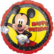 Mickey Mouse Folienballon Happy Birthday Partydeko Kindergeburtstag