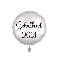 Folienballon Schulanfang 2021 Partydeko Einschulung Schulkind
