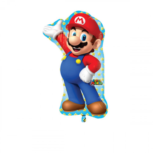 Super Mario XXL Folienballon Partydeko Geburtstag