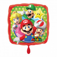 Super Mario Folienballon Partydeko Kindergeburtstag