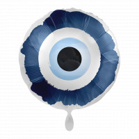 Folienballon Ballon blaues Auge Glücksbringer Geschenk Nazar Boncuk Glück