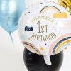 Folienballon 1. Geburtstag Regenbogen Partydeko Ballon 