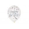 Luftballon Konfetti Happy Birthday Schwarz Partydeko Geburtstag