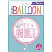 Folienballon Its a Girl Ballon Partydeko Babyparty Geburt