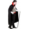 Halloween Kostüm Vampir - Umhang Weste Schwarz