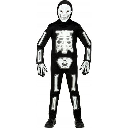 Halloween Kinder Kostüm Skelett 3D Second Skin Junge