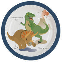 Dino Dinosaurier Teller Partydeko Kindergeburtstag