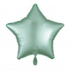 Folienballon Stern Satin Mint Grün Partydeko Ballon Geburtstag