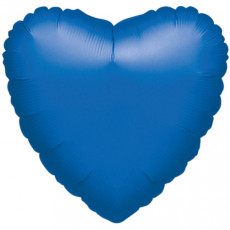 Folienballon Herz Blau Partydeko Ballon Hochzeit