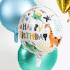 Folienballon Happy Birthday Dino Roars Partydeko Ballon Geburtstag