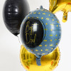 Folienballon Kinderwagen Baby Boy