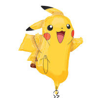 Folienballon Pokemon XXL Pikachu Partydeko Kindergeburtstag